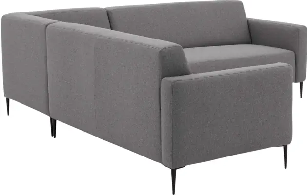 Goossens hoeksalon key west grijs stof - 8190592-367-03