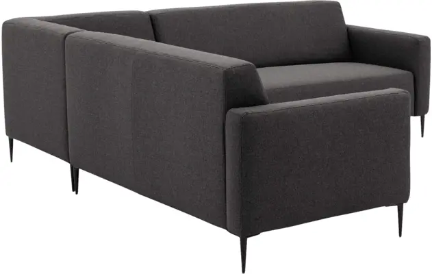 Goossens hoeksalon key west grijs stof - 8190592-368-03