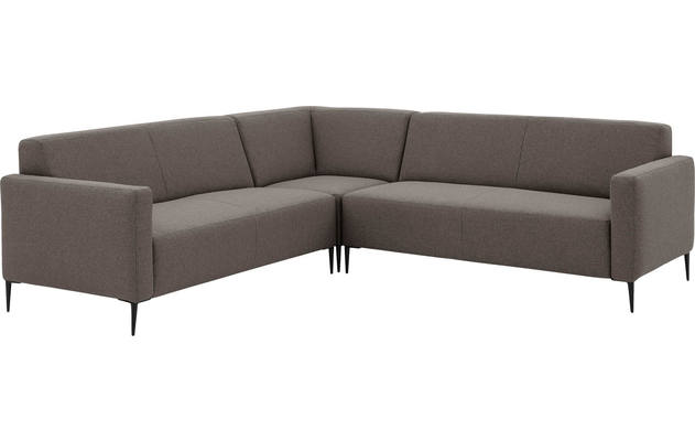 Goossens hoeksalon key west bruin stof - 8190592-370-02
