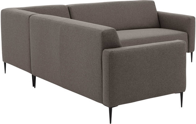 Goossens hoeksalon key west bruin stof - 8190592-370-03