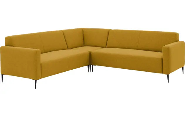 Goossens hoeksalon key west geel stof - 8190592-372-02