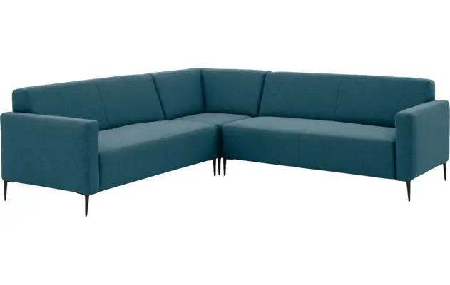 Goossens hoeksalon key west blauw stof - 8190592-56-02