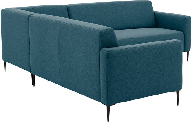 Goossens hoeksalon key west blauw stof - 8190592-56-03