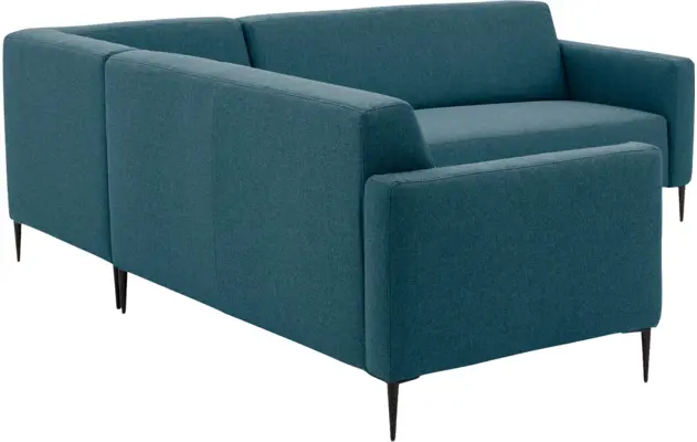 Goossens hoeksalon key west blauw stof - 8190592-56-03