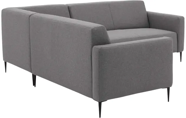 Goossens hoeksalon key west grijs stof - 8190593-367-03