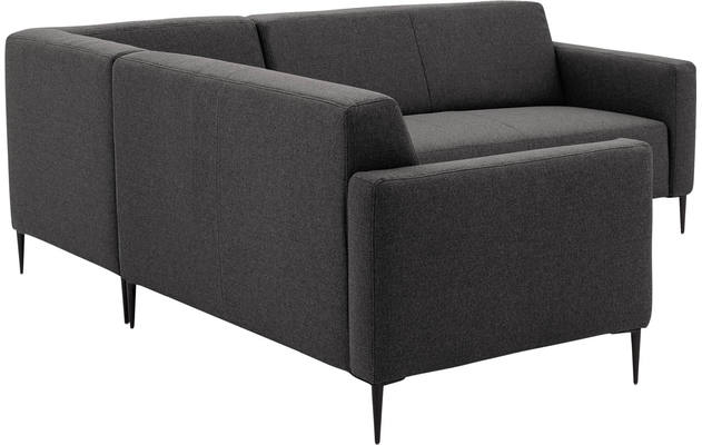 Goossens hoeksalon key west grijs stof - 8190593-368-03