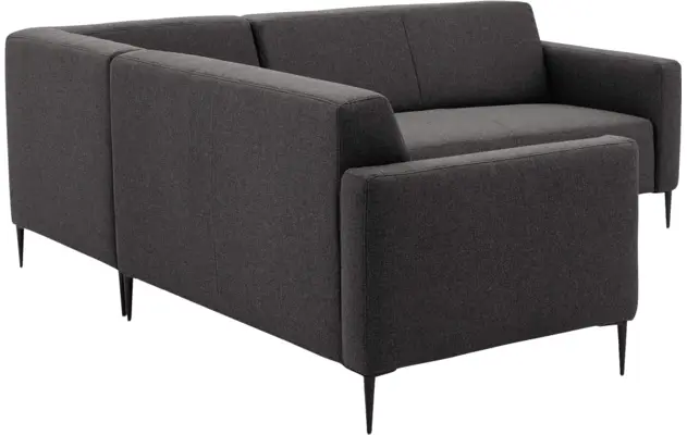 Goossens hoeksalon key west grijs stof - 8190593-368-03