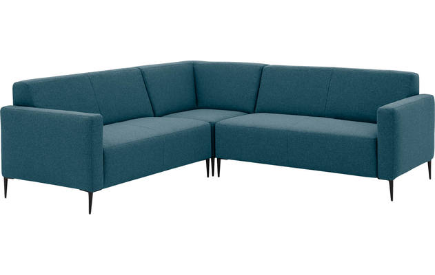 Goossens hoeksalon key west blauw stof - 8190593-56-02