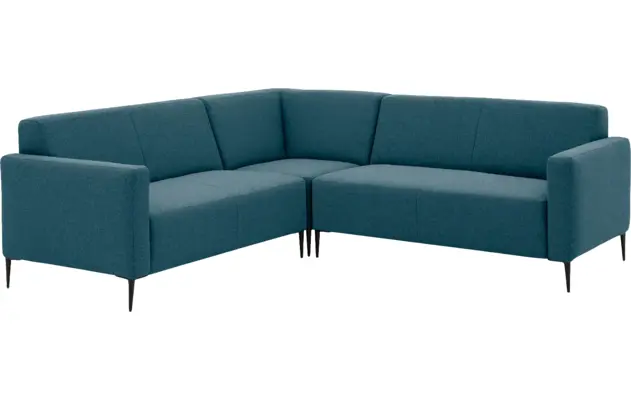 Goossens hoeksalon key west blauw stof - 8190593-56-02
