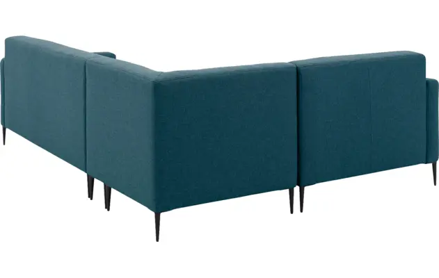 Goossens hoeksalon key west blauw stof - 8190593-56-04