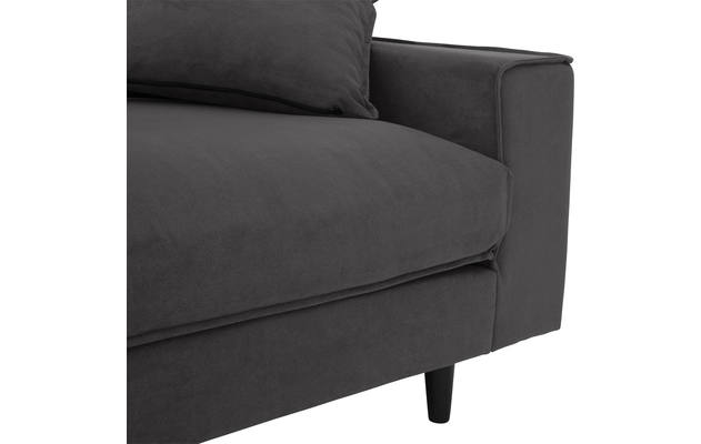 Goossens zitbank jonas grijs stof - 8190596-1456-06