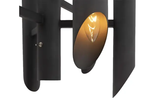 Goossens excellent hanglamp liando zwart metaal - 8190638-04