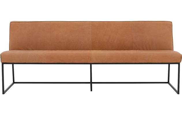 Goossens excellent eetbank tom bruin leer - 8190648-01