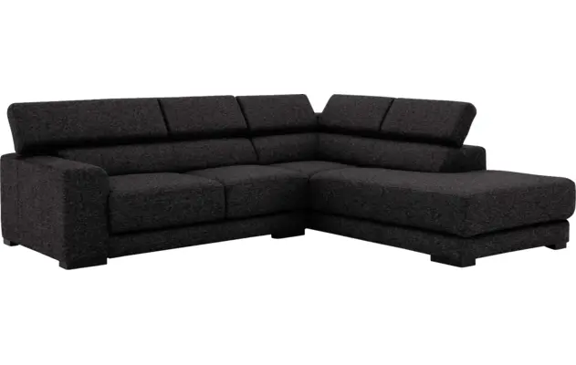 Goossens hoeksalon nora grijs stof - 8190707-204-03