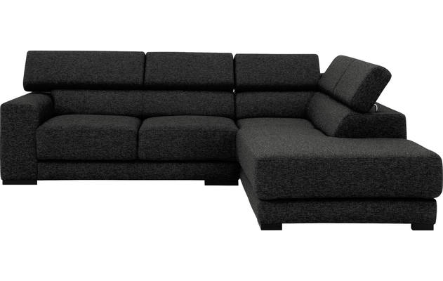 Goossens hoeksalon nora grijs stof - 8190707-205-02