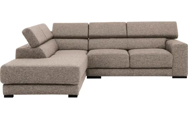 Goossens hoeksalon nora beige stof - 8190707-209-02-gespiegeld
