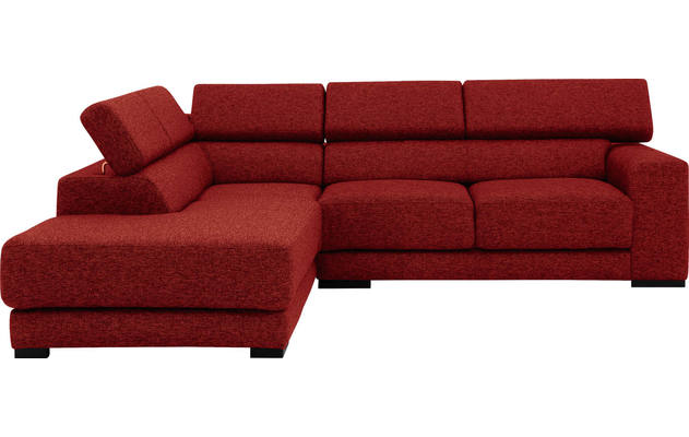 Goossens hoeksalon nora rood stof - 8190707-216-02-gespiegeld