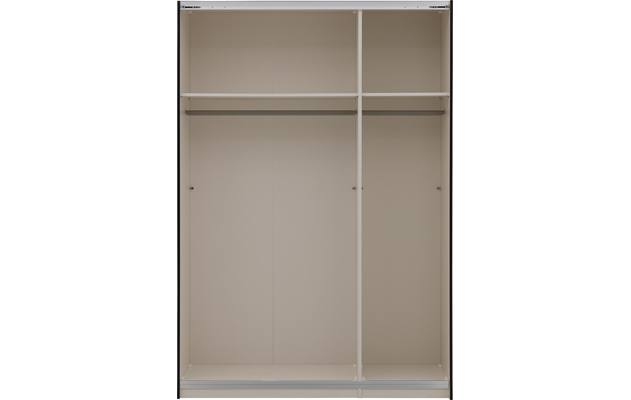 Goossens kledingkast easy storage sdk zwart hoogwaardig meubelplaat - 8190730-06