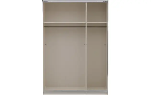 Goossens kledingkast easy storage sdk zwart hoogwaardig meubelplaat - 8190731-06