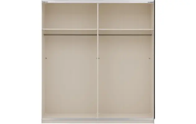 Goossens kledingkast easy storage sdk zwart hoogwaardig meubelplaat - 8190890-06