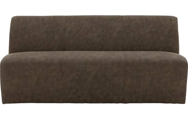 Goossens eetbank montana groen microvezel - 8191119-02