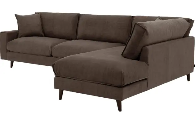 Goossens hoeksalon jonas grijs stof - 8191185-1458-03