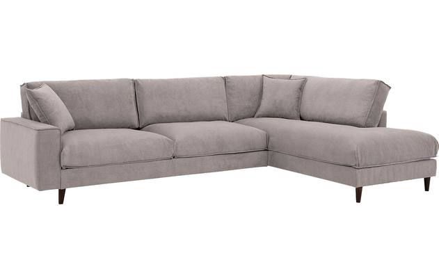 Goossens hoeksalon jonas beige stof - 8191185-1459-02