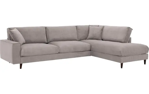 Goossens hoeksalon jonas beige stof - 8191185-1459-02