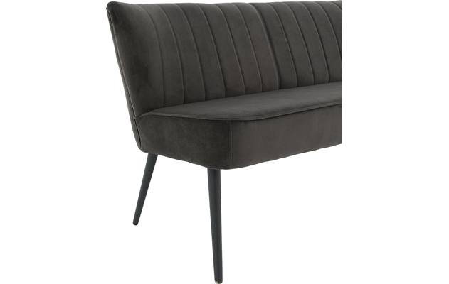 Goossens eetbank rob bruin stof - 8191699-03