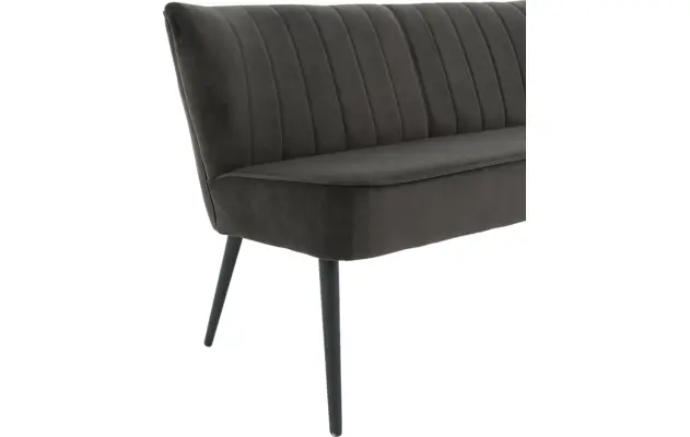 Goossens eetbank rob bruin stof - 8191699-03