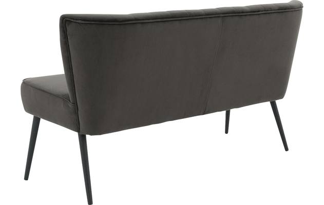 Goossens eetbank rob bruin stof - 8191699-06