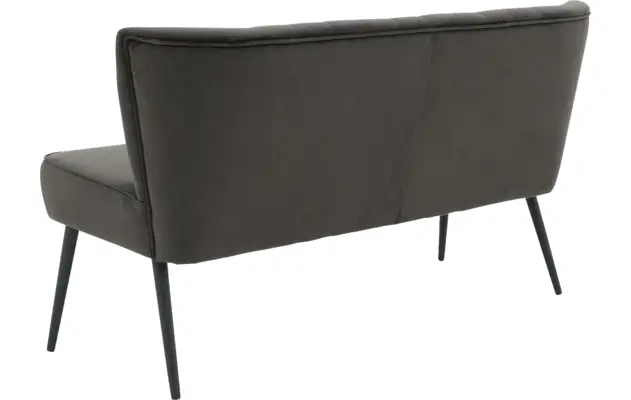 Goossens eetbank rob bruin stof - 8191699-06