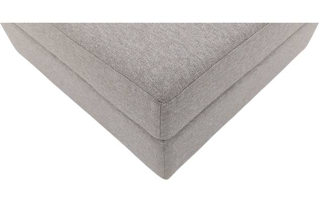 Goossens voetenbank lucca grijs stof - 8192538-03