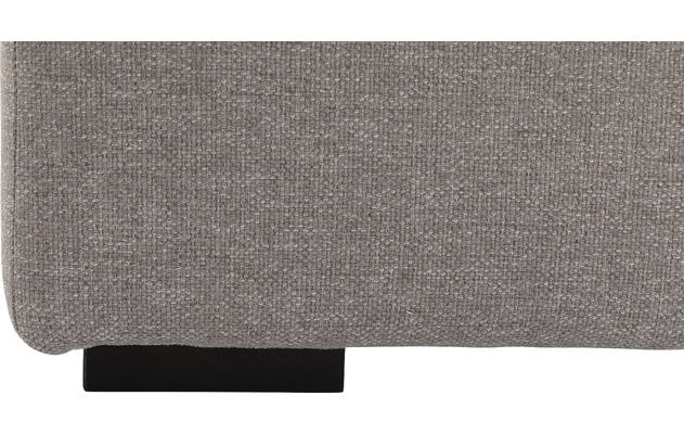 Goossens voetenbank lucca grijs stof - 8192538-04