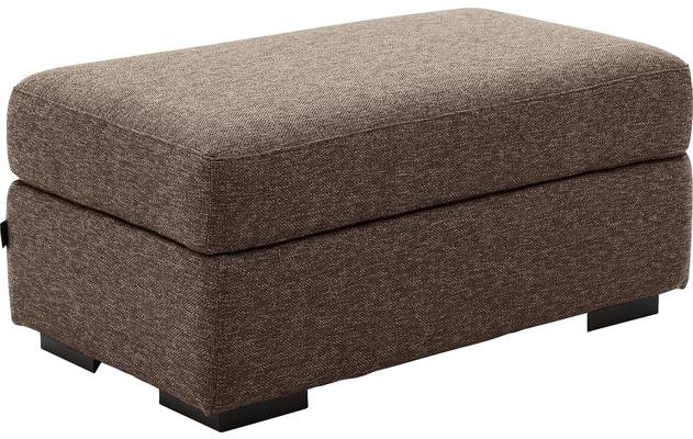 Goossens voetenbank lucca bruin stof - 8192539-469-02