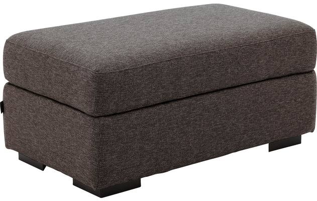 Goossens voetenbank lucca bruin stof - 8192539-470-02
