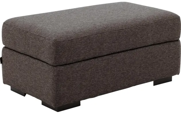 Goossens voetenbank lucca bruin stof - 8192539-470-02