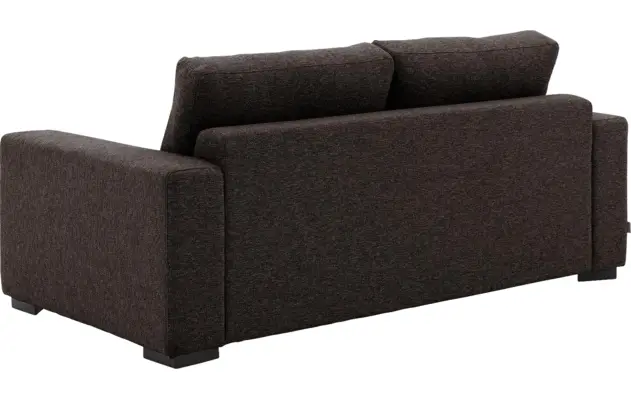Goossens zitbank lucca bruin stof - 8192542-470-07