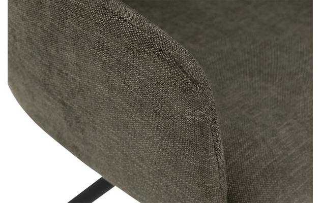 Goossens eetkamerstoel hera groen stof - 8193222-06