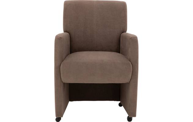 Goossens eetkamerstoel alex grijs stof - 8193369-01