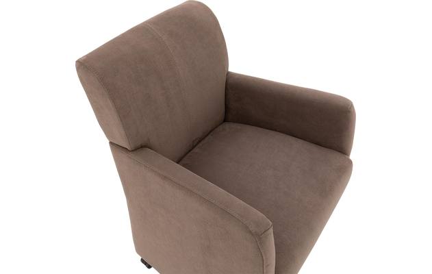 Goossens eetkamerstoel alex grijs stof - 8193369-05