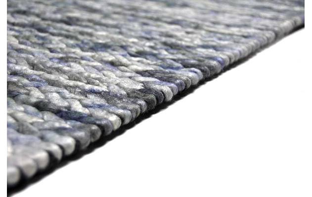 Goossens eco tapijt rif blauw wol - 8194362-06