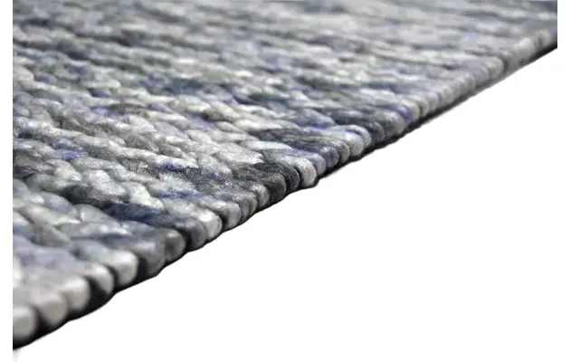 Goossens eco tapijt rif blauw wol - 8194362-06