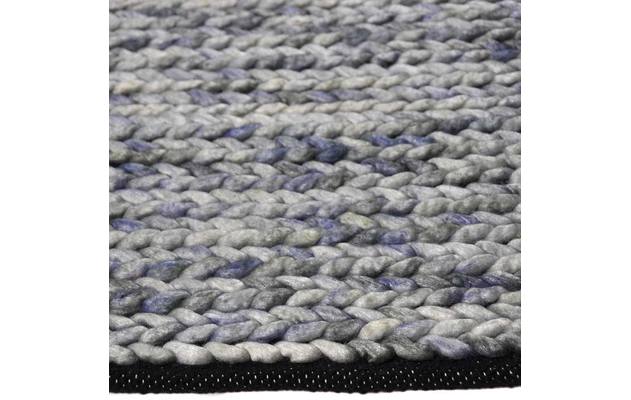 Goossens eco tapijt rif blauw wol - 8194362-07