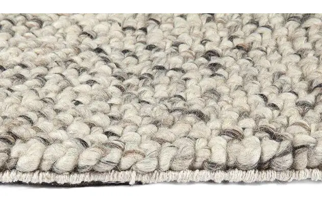 Goossens eco tapijt assisa wit wol - 8194394-06