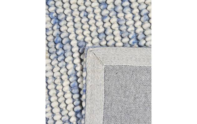 Goossens eco tapijt mene blauw wol - 8194398-04