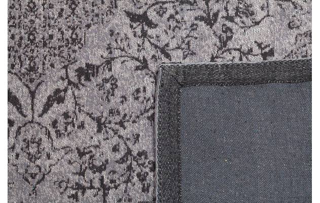 Goossens basic tapijt canto zwart katoen - 8194425-06