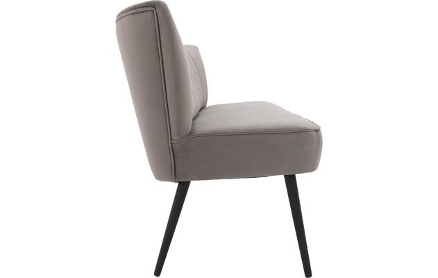 Goossens eetbank rob grijs stof - 8195349-05