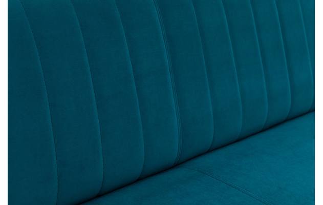 Goossens eetbank rob blauw stof - 8195354-06