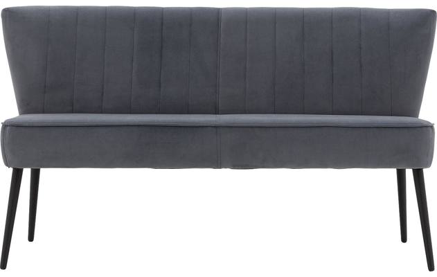 Goossens eetbank rob blauw stof - 8195355-01